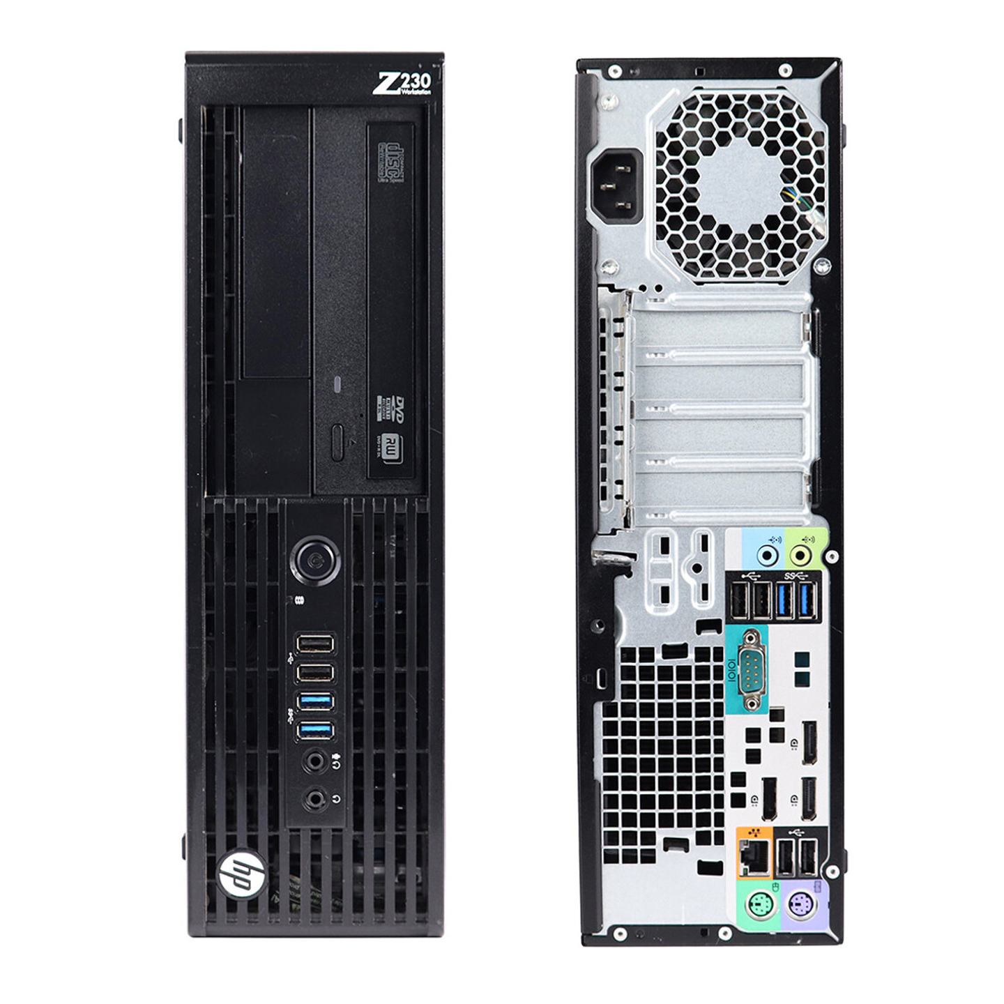 HP Z230 SFF Workstation PC | i5-4590 | 16GB RAM | 256GB SSD | DVD